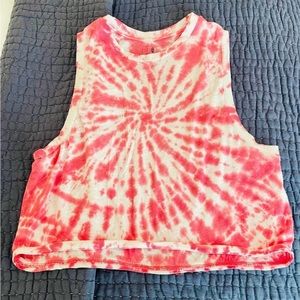 Free People cropped yoga tank top